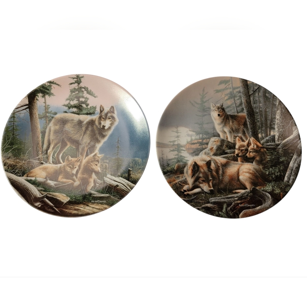 Wolves Bradford Exchange Plate Set
